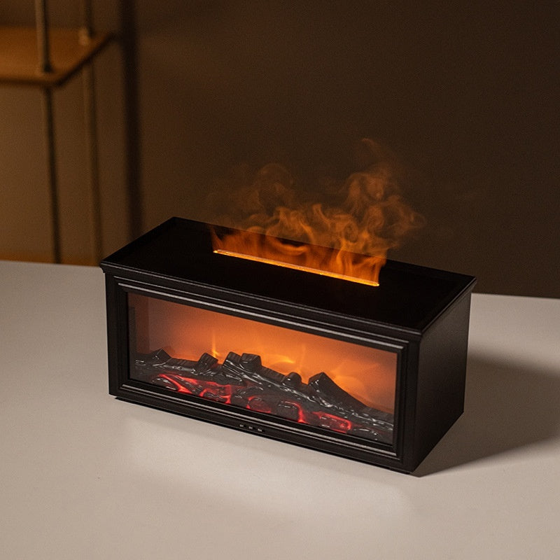 Chop Flame™ – 3D Fireplace Aroma Diffuser & Humidifier